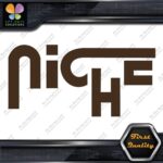 Compatible Niche Road Wheels Name JDM Tuning Racing Logo Vinyl Decals Stickers - Image 24