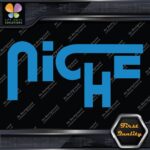 Compatible Niche Road Wheels Name JDM Tuning Racing Logo Vinyl Decals Stickers - Image 10