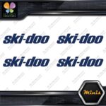 Compatible Ski-Doo Snowmobile Ski Doo Emblem 4 MINI SIZE Decals Stickers Vinyl - Image 11