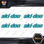 Compatible Ski-Doo Snowmobile Ski Doo Emblem 4 MINI SIZE Decals Stickers Vinyl - Image 12