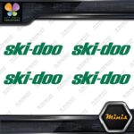 Compatible Ski-Doo Snowmobile Ski Doo Emblem 4 MINI SIZE Decals Stickers Vinyl - Image 14