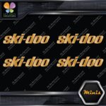 Compatible Ski-Doo Snowmobile Ski Doo Emblem 4 MINI SIZE Decals Stickers Vinyl - Image 16