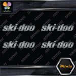 Compatible Ski-Doo Snowmobile Ski Doo Emblem 4 MINI SIZE Decals Stickers Vinyl - Image 17