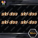 Compatible Ski-Doo Snowmobile Ski Doo Emblem 4 MINI SIZE Decals Stickers Vinyl - Image 18