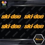 Compatible Ski-Doo Snowmobile Ski Doo Emblem 4 MINI SIZE Decals Stickers Vinyl - Image 3