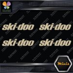 Compatible Ski-Doo Snowmobile Ski Doo Emblem 4 MINI SIZE Decals Stickers Vinyl - Image 22