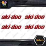 Compatible Ski-Doo Snowmobile Ski Doo Emblem 4 MINI SIZE Decals Stickers Vinyl - Image 25