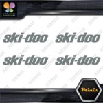 Compatible Ski-Doo Snowmobile Ski Doo Emblem 4 MINI SIZE Decals Stickers Vinyl - Image 7