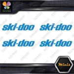 Compatible Ski-Doo Snowmobile Ski Doo Emblem 4 MINI SIZE Decals Stickers Vinyl - Image 9