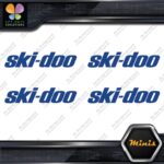 Compatible Ski-Doo Snowmobile Ski Doo Emblem 4 MINI SIZE Decals Stickers Vinyl - Image 10