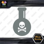 Poison bottle Skull Crossed Bones Emblem Sign Logo Decals Stickers Vinyl - Image 5