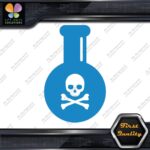 Poison bottle Skull Crossed Bones Emblem Sign Logo Decals Stickers Vinyl - Image 10