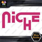 Compatible Niche Road Wheels Name JDM Tuning Racing Logo Vinyl Decals Stickers - Image 31