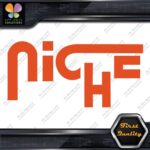 Compatible Niche Road Wheels Name JDM Tuning Racing Logo Vinyl Decals Stickers - Image 26