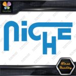 Compatible Niche Road Wheels Name JDM Tuning Racing Logo Vinyl Decals Stickers - Image 32