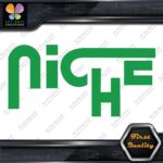 Compatible Niche Road Wheels Name JDM Tuning Racing Logo Vinyl Decals Stickers - Image 28