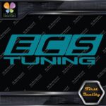 Compatible ECS Cars Tuning Performance Racing JDM Logo Vinyl Decals Stickers - Image 13