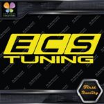 Compatible ECS Cars Tuning Performance Racing JDM Logo Vinyl Decals Stickers