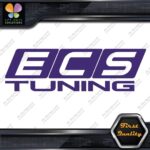 Compatible ECS Cars Tuning Performance Racing JDM Logo Vinyl Decals Stickers - Image 22
