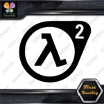 Compatible Half Life 2 Computers Video Games Emblem Logo Decals Stickers Vinyl