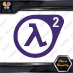 Compatible Half Life 2 Computers Video Games Emblem Logo Decals Stickers Vinyl - Image 22