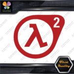 Compatible Half Life 2 Computers Video Games Emblem Logo Decals Stickers Vinyl - Image 8