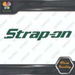 Strap-On Logo Tools Box Chest Funny Humorous Prank JDM Vinyl Decals Stickers - Image 15