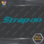 Strap-On Logo Tools Box Chest Funny Humorous Prank JDM Vinyl Decals Stickers - Image 16