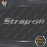 Strap-On Logo Tools Box Chest Funny Humorous Prank JDM Vinyl Decals Stickers - Image 18