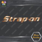 Strap-On Logo Tools Box Chest Funny Humorous Prank JDM Vinyl Decals Stickers - Image 19