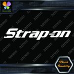 Strap-On Logo Tools Box Chest Funny Humorous Prank JDM Vinyl Decals Stickers - Image 3