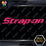 Strap-On Logo Tools Box Chest Funny Humorous Prank JDM Vinyl Decals Stickers - Image 22