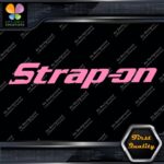 Strap-On Logo Tools Box Chest Funny Humorous Prank JDM Vinyl Decals Stickers - Image 23