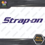 Strap-On Logo Tools Box Chest Funny Humorous Prank JDM Vinyl Decals Stickers - Image 24