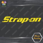 Strap-On Logo Tools Box Chest Funny Humorous Prank JDM Vinyl Decals Stickers - Image 7