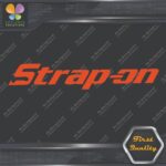 Strap-On Logo Tools Box Chest Funny Humorous Prank JDM Vinyl Decals Stickers - Image 9