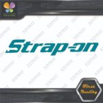 Strap-On Logo Tools Box Chest Funny Humorous Prank JDM Vinyl Decals Stickers - Image 27