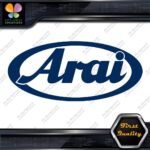 Compatible Arai Helmets Oval Logo Motorcycles Racing Vinyl Decals Stickers - Image 12