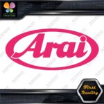 Compatible Arai Helmets Oval Logo Motorcycles Racing Vinyl Decals Stickers - Image 22