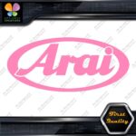 Compatible Arai Helmets Oval Logo Motorcycles Racing Vinyl Decals Stickers - Image 23