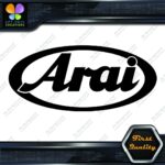 Compatible Arai Helmets Oval Logo Motorcycles Racing Vinyl Decals Stickers - Image 4