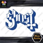 Compatible Ghost Heavy Metal Rock Band Musical Emblem Logo Decals Stickers Vinyl - Image 11
