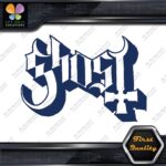 Compatible Ghost Heavy Metal Rock Band Musical Emblem Logo Decals Stickers Vinyl - Image 12