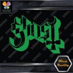 Compatible Ghost Heavy Metal Rock Band Musical Emblem Logo Decals Stickers Vinyl - Image 14