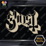 Compatible Ghost Heavy Metal Rock Band Musical Emblem Logo Decals Stickers Vinyl - Image 23