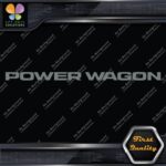 Compatible Power Wagon Trucks 1 line Ram 1500 2500 Vinyl Decals Stickers - Image 5