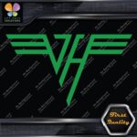 Compatible Van Halen Logo Hard Rock Band Musical Group Vinyl Decals Stickers - Image 14