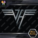 Compatible Van Halen Logo Hard Rock Band Musical Group Vinyl Decals Stickers - Image 18