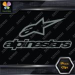 Compatible Alpinestars A Star Logo Over Name Motorcycles Vinyl Decal Stickers - Image 18