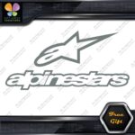 Compatible Alpinestars A Star Logo Over Name Motorcycles Vinyl Decal Stickers - Image 8